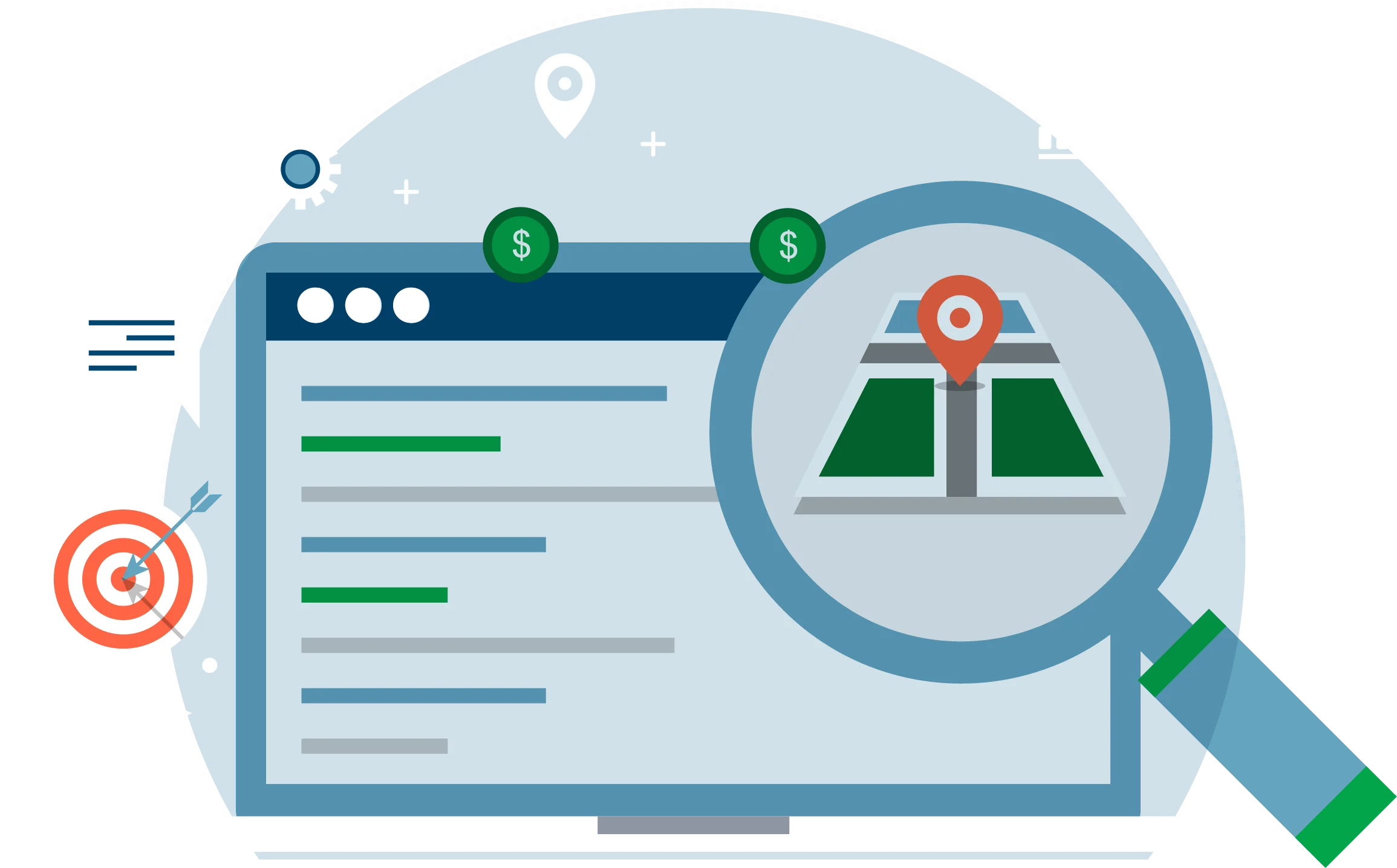 Pictogramme représentant le SEO